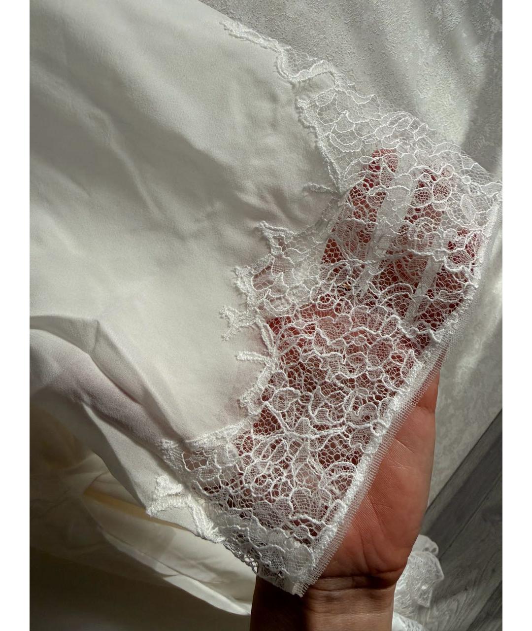 LA PERLA Белый халаты, фото 4