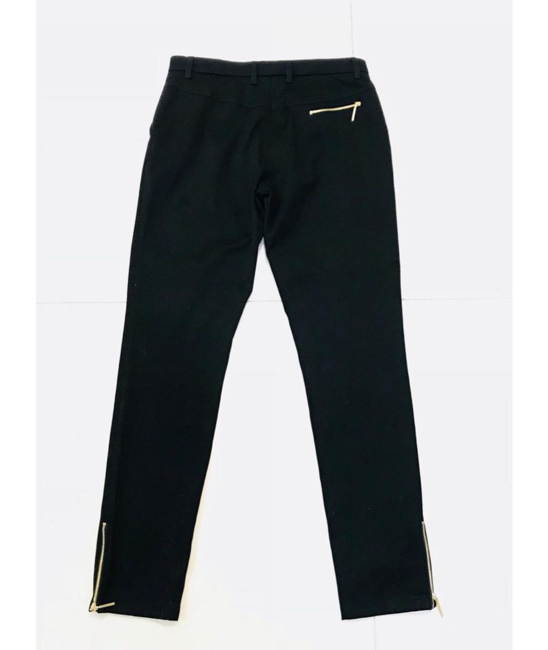 WOLFORD Черные хлопко-эластановые брюки узкие, фото 2