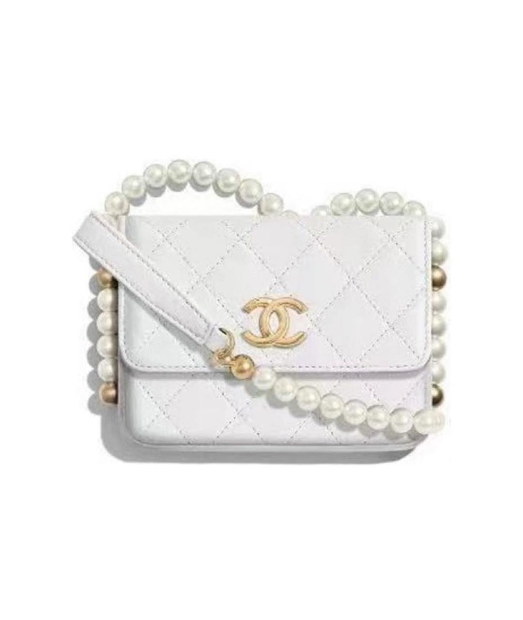 CHANEL Кожаная сумка через плечо, фото 9