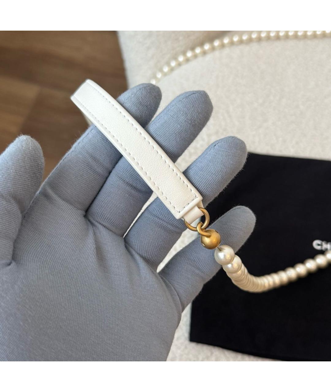 CHANEL Кожаная сумка через плечо, фото 7