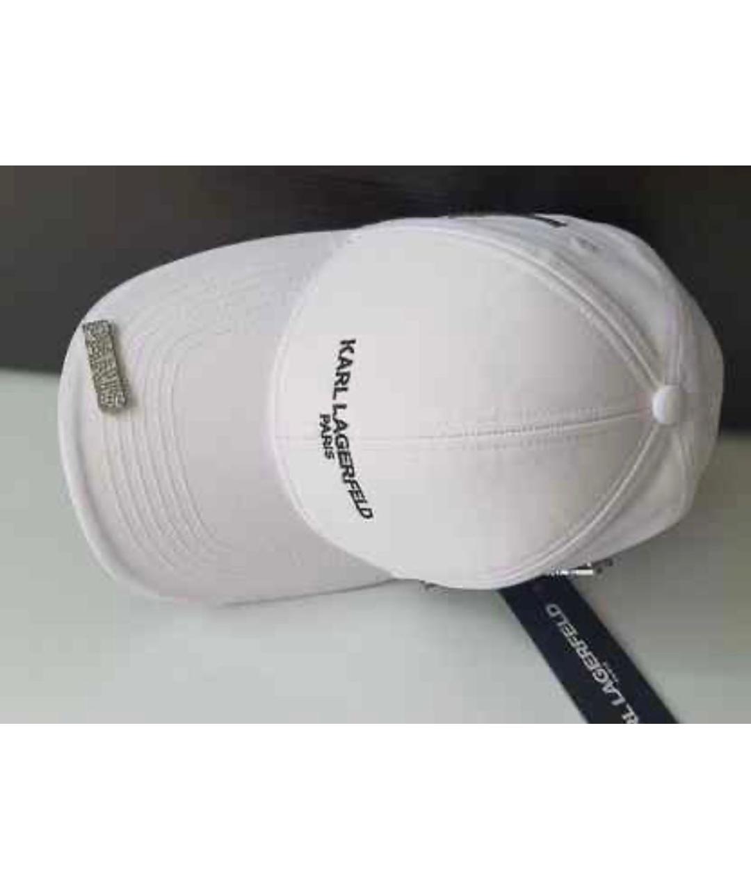 KARL LAGERFELD Белая кепка, фото 7