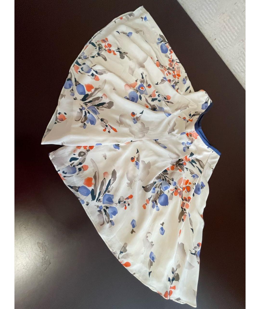 ARMANI COLLEZIONI Белые шелковые шорты, фото 6