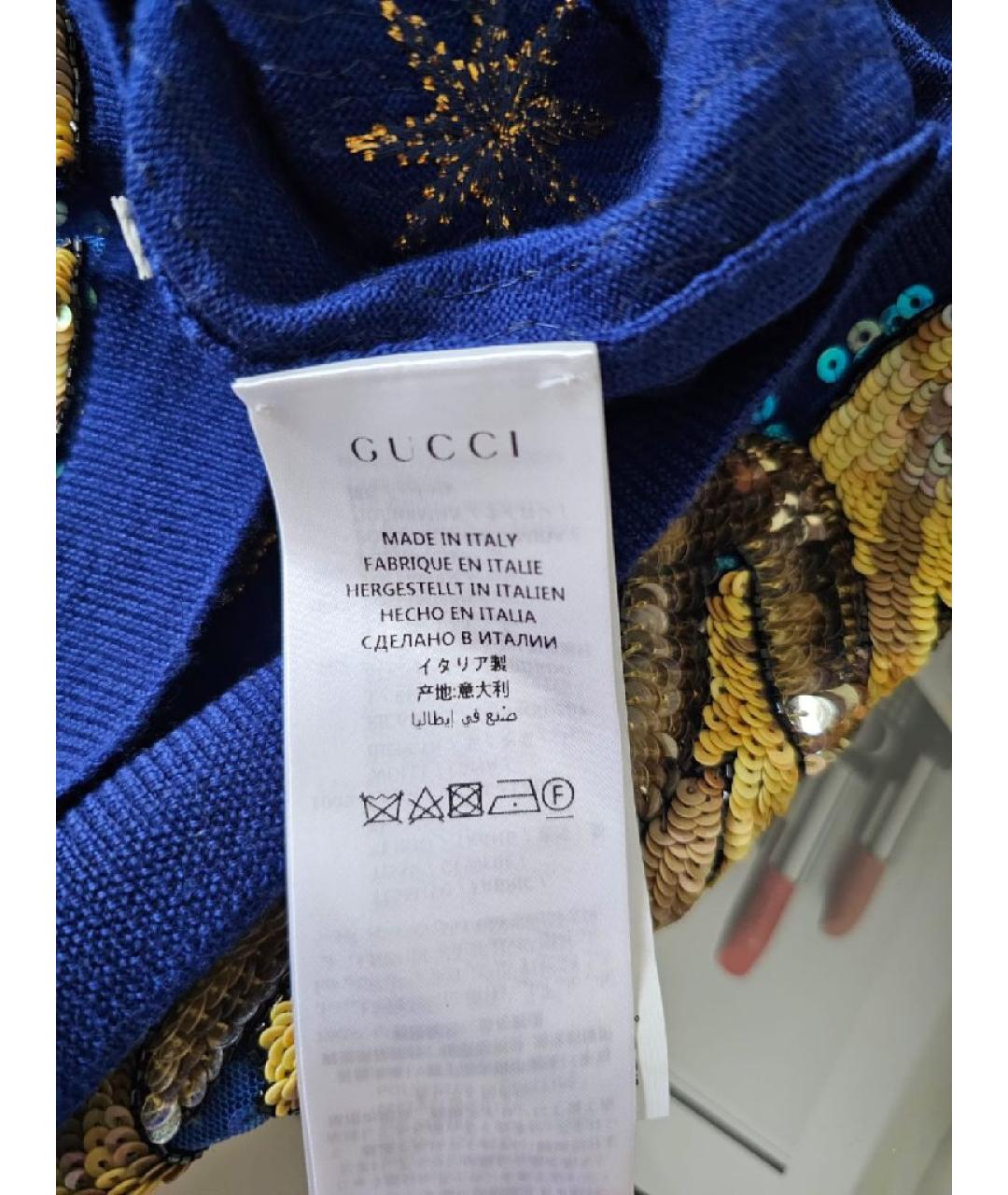 GUCCI Серебрянный джемпер / свитер, фото 4