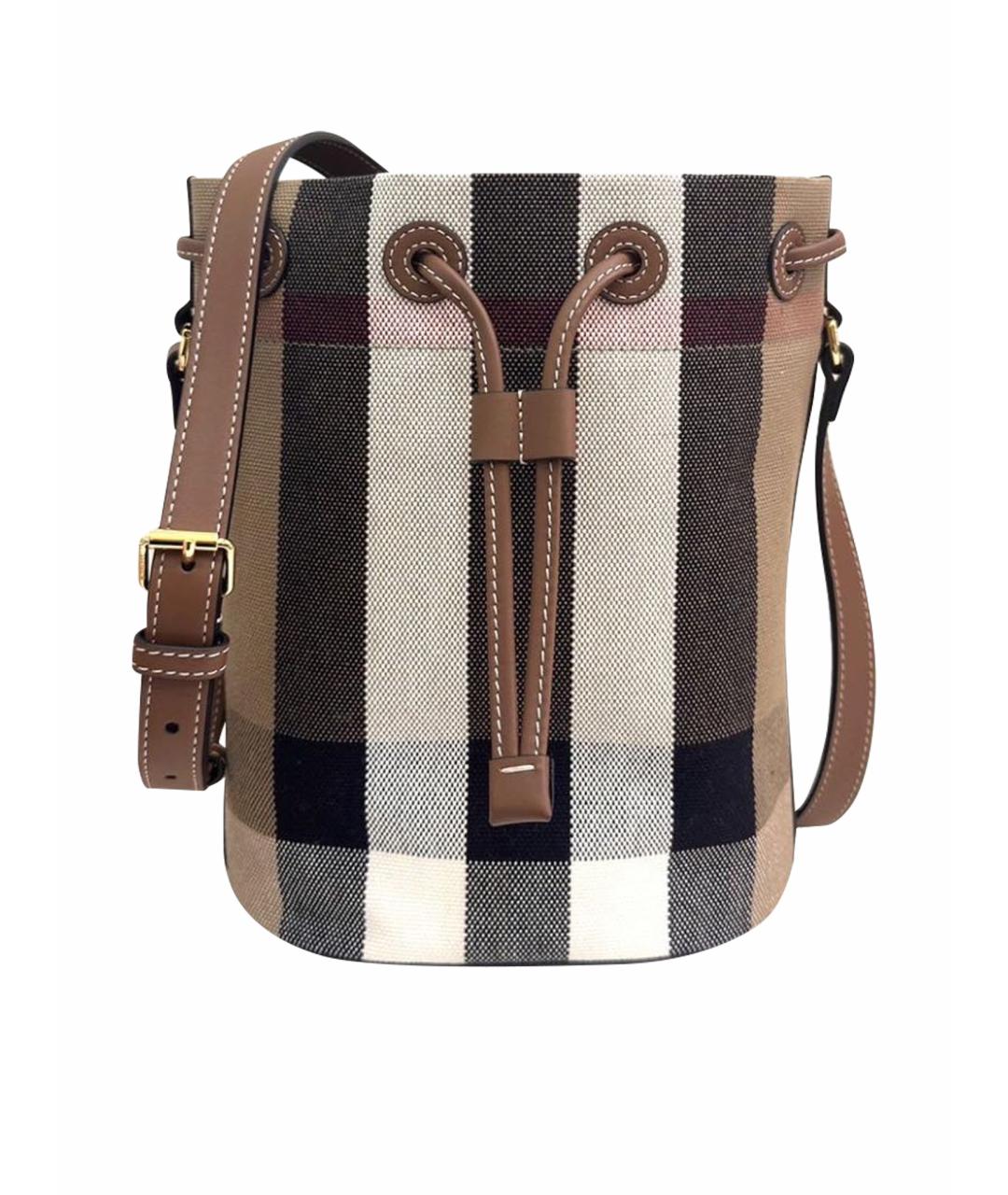 BURBERRY Бежевая сумка через плечо, фото 1