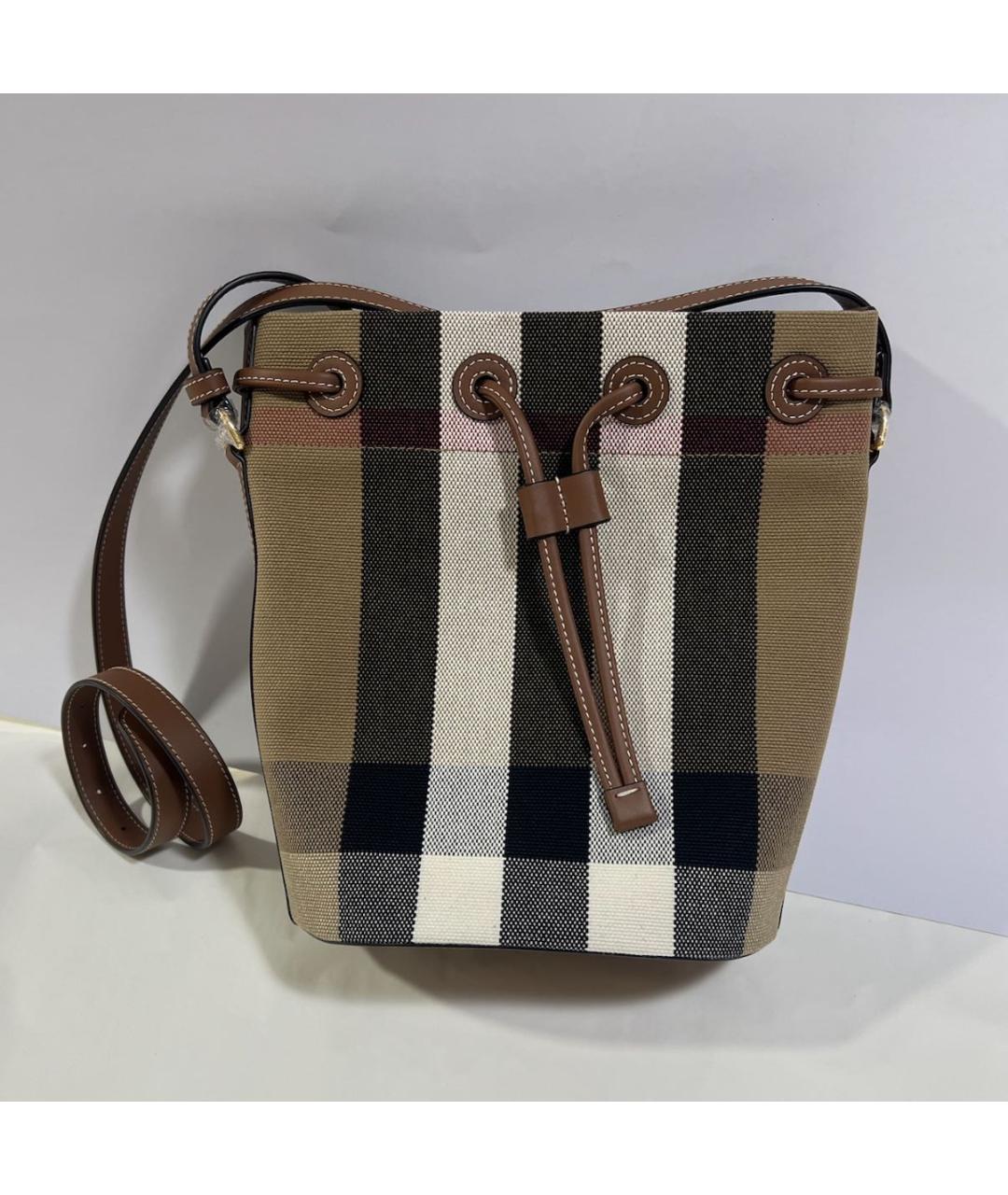 BURBERRY Бежевая сумка через плечо, фото 7