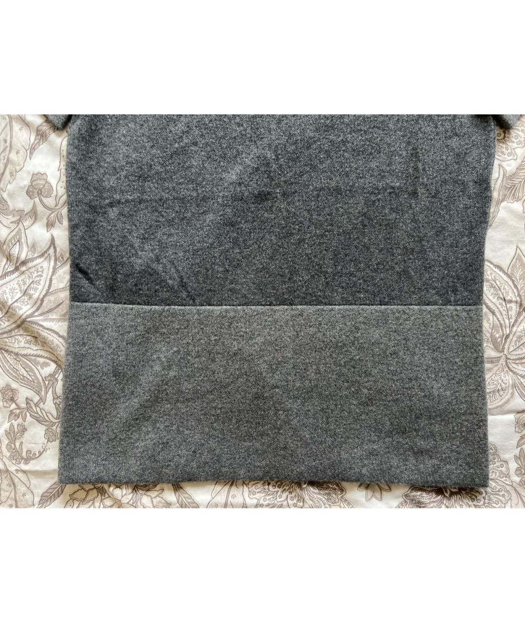 CHANEL Антрацитовый кашемировый джемпер / свитер, фото 3