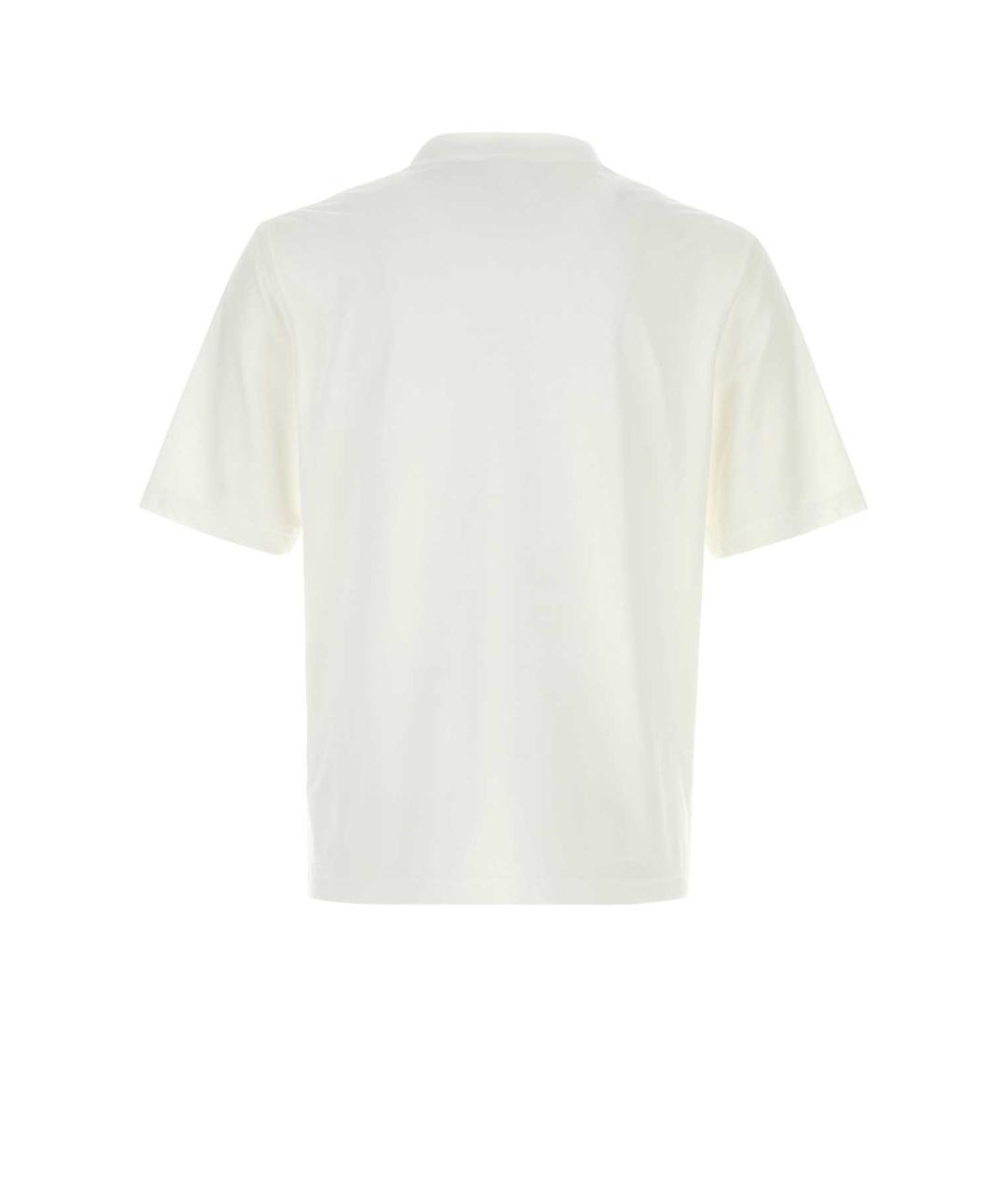 GUCCI Белая хлопковая футболка, фото 2