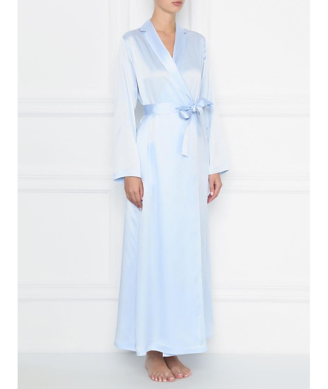 LA PERLA Голубой халаты, фото 3