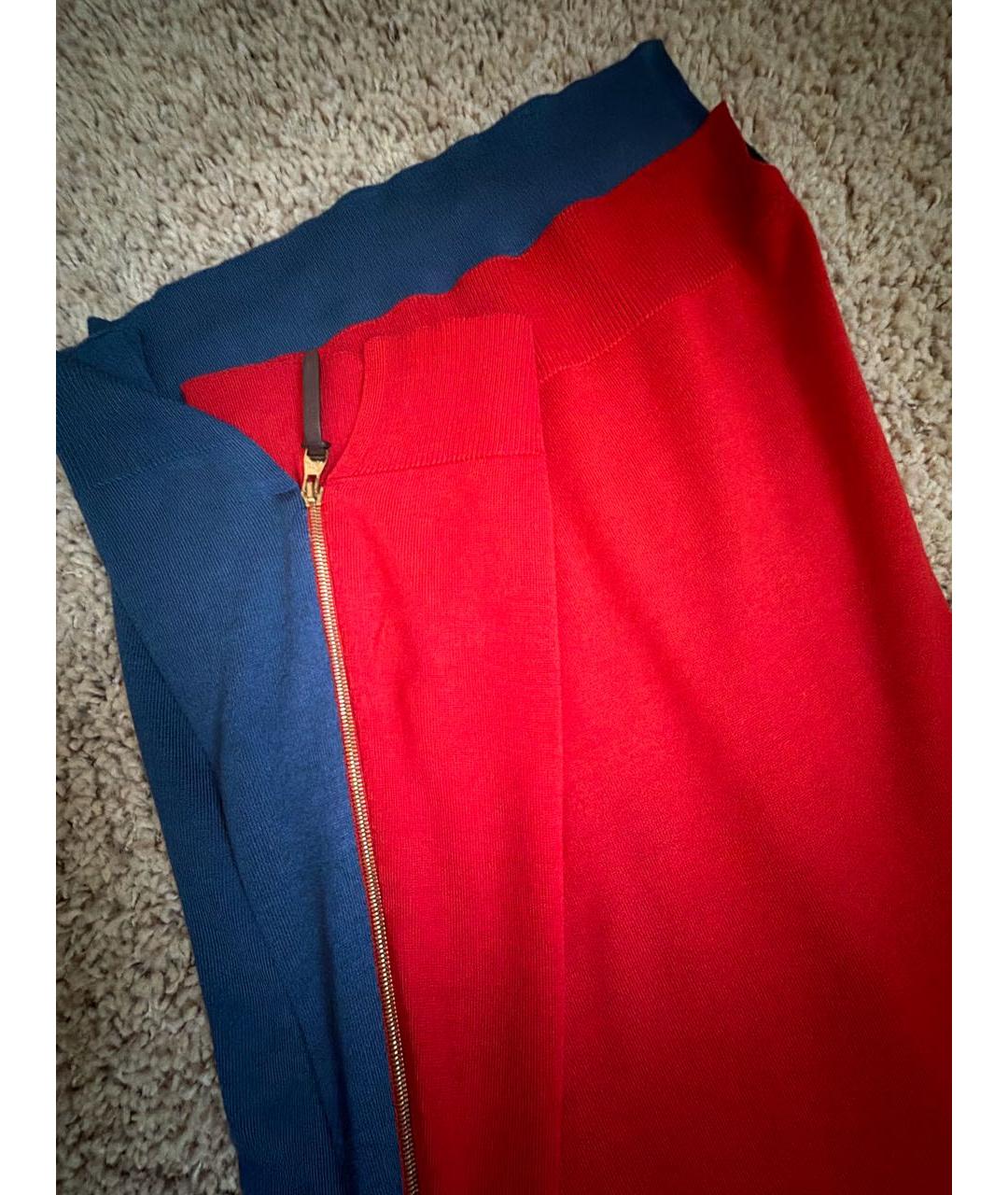 LOUIS VUITTON Красный кашемировый джемпер / свитер, фото 4