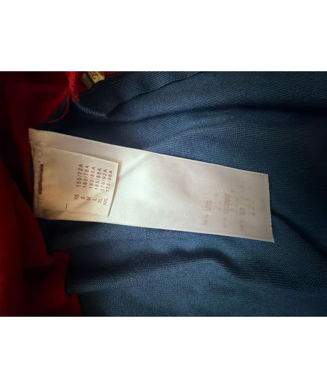 LOUIS VUITTON Красный кашемировый джемпер / свитер, фото 5