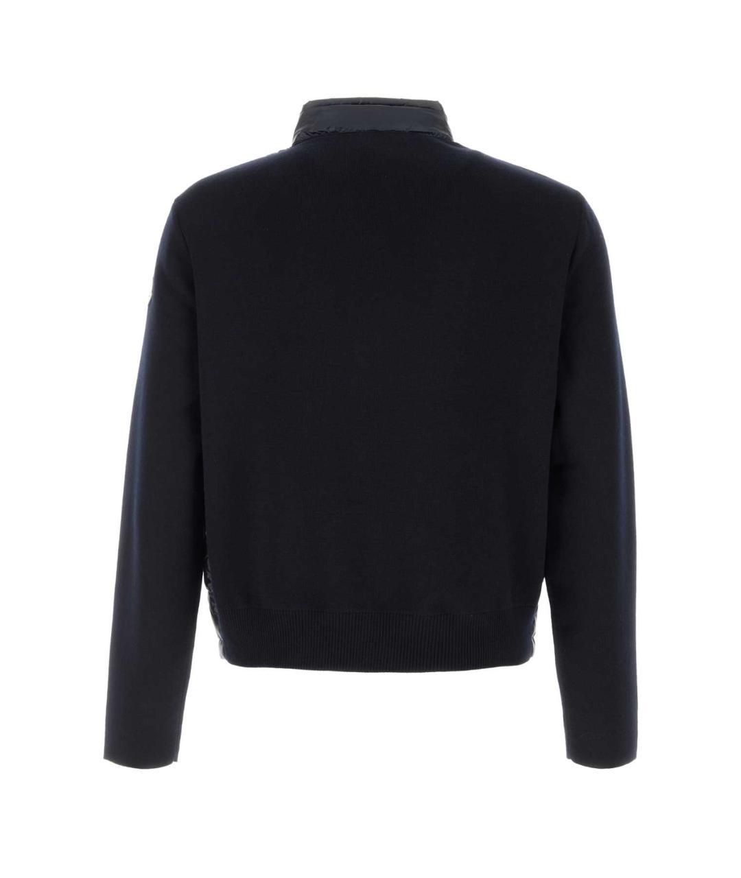 MONCLER Синяя шерстяная куртка, фото 2