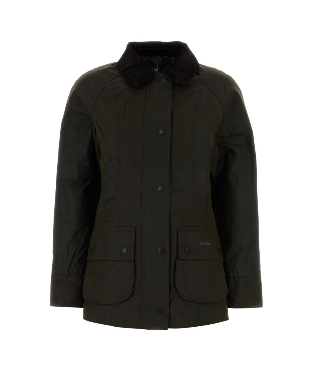 BARBOUR Зеленая хлопковая куртка, фото 1