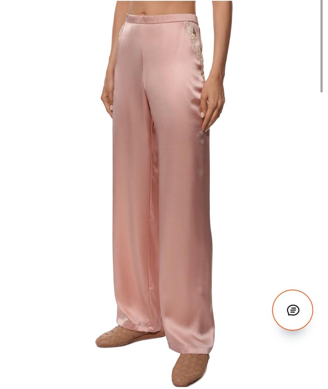 LA PERLA Розовая шелковая пижама, фото 2