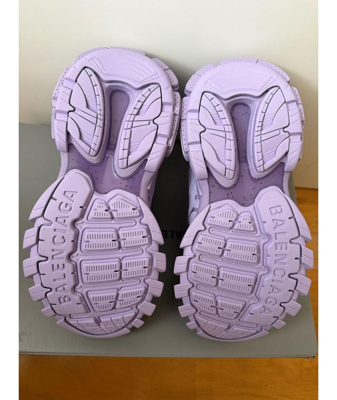BALENCIAGA Фиолетовые кроссовки, фото 7