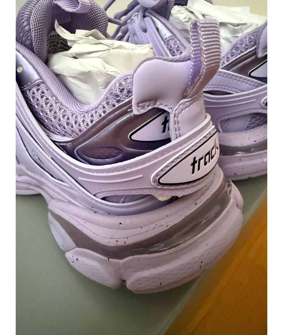 BALENCIAGA Фиолетовые кроссовки, фото 6