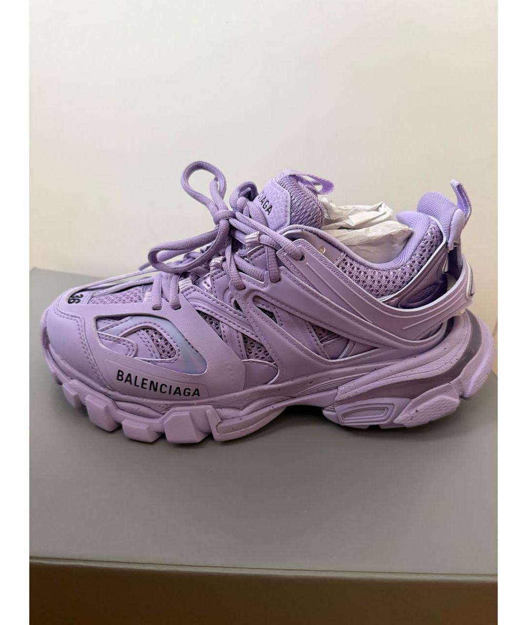 BALENCIAGA Фиолетовые кроссовки, фото 8