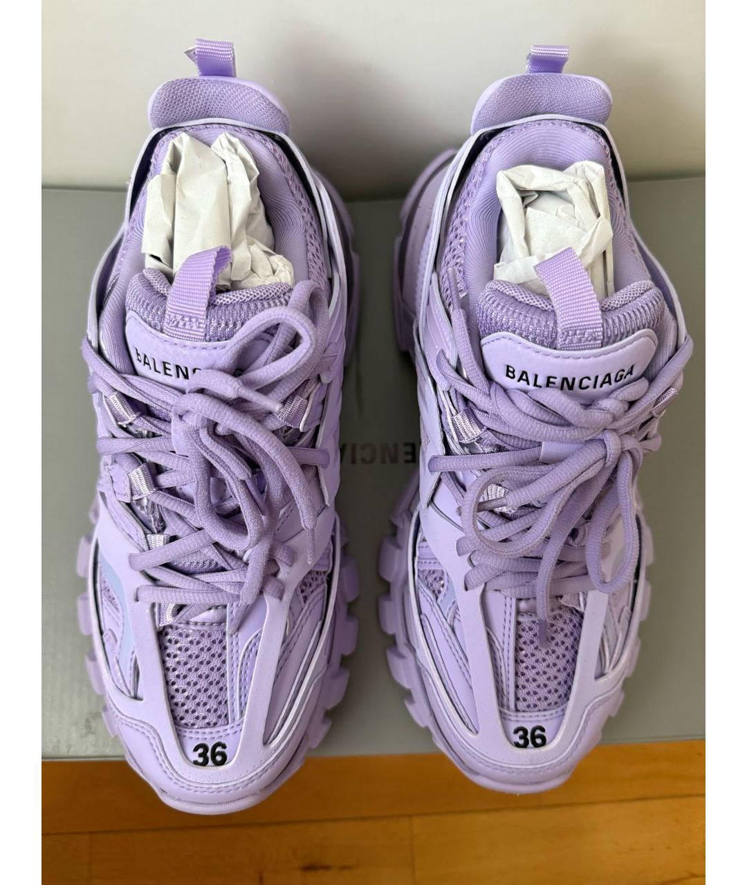 BALENCIAGA Фиолетовые кроссовки, фото 3