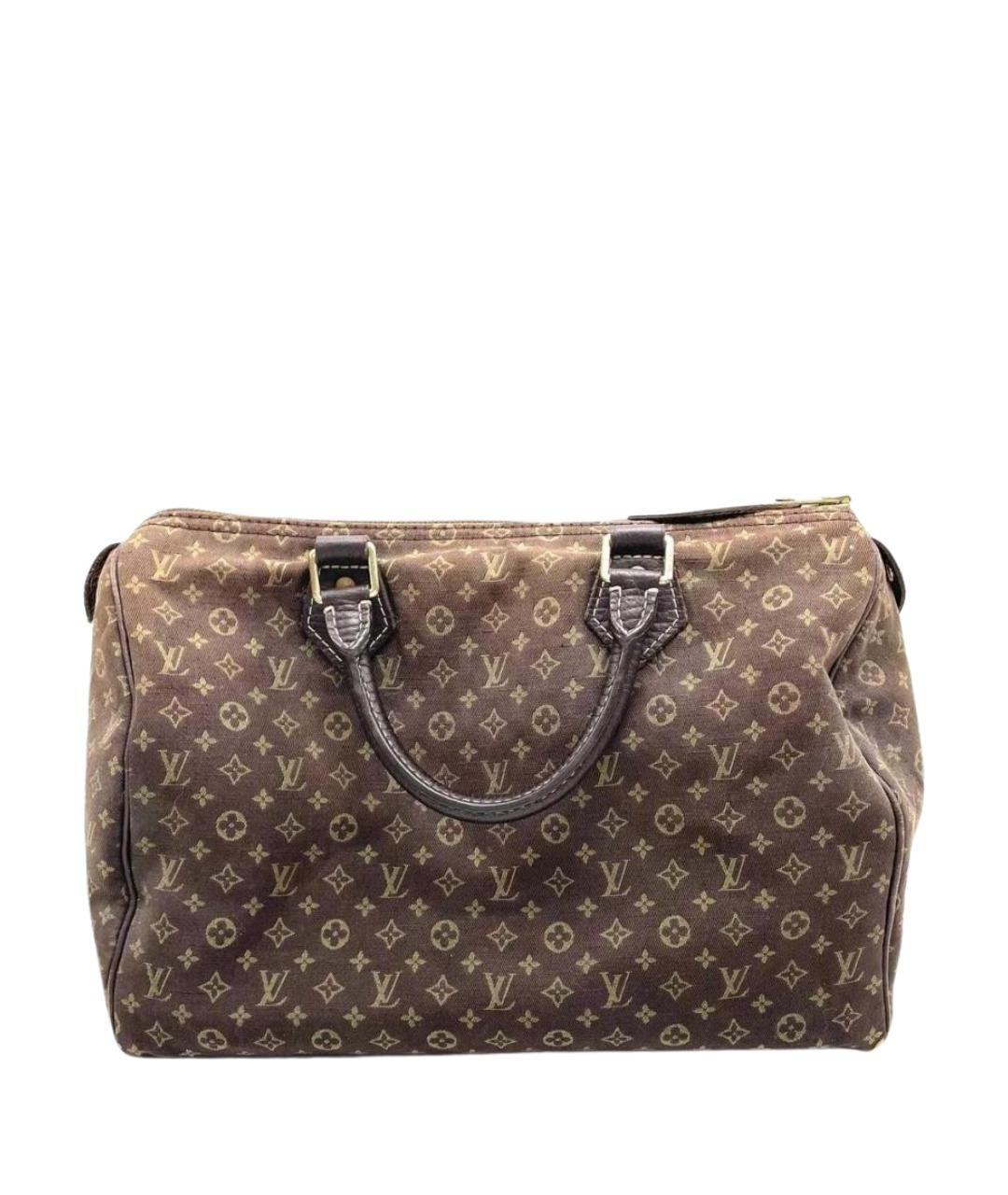 LOUIS VUITTON Коричневая тканевая дорожная/спортивная сумка, фото 1