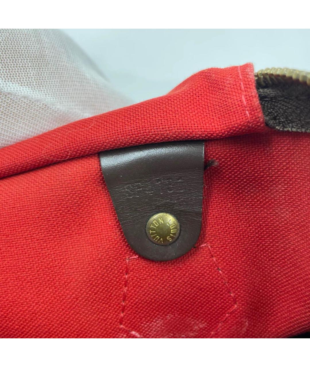 LOUIS VUITTON Коричневая сумка с короткими ручками, фото 8