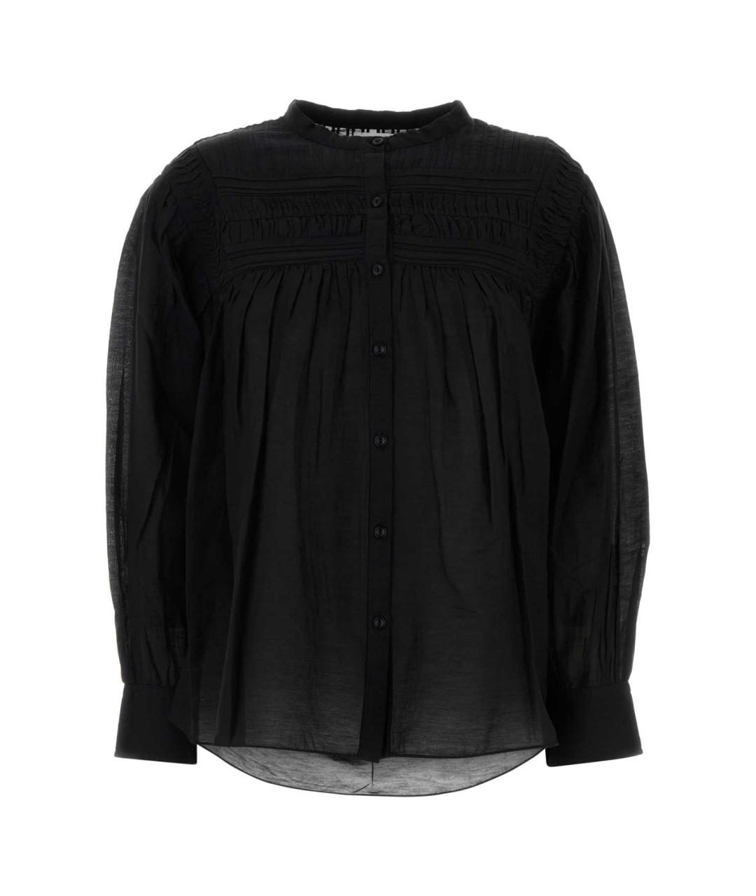 ISABEL MARANT Черная хлопковая рубашка, фото 1