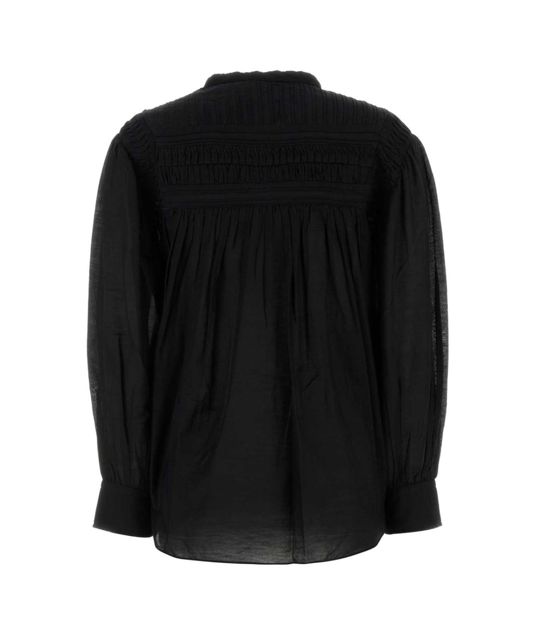 ISABEL MARANT Черная хлопковая рубашка, фото 2