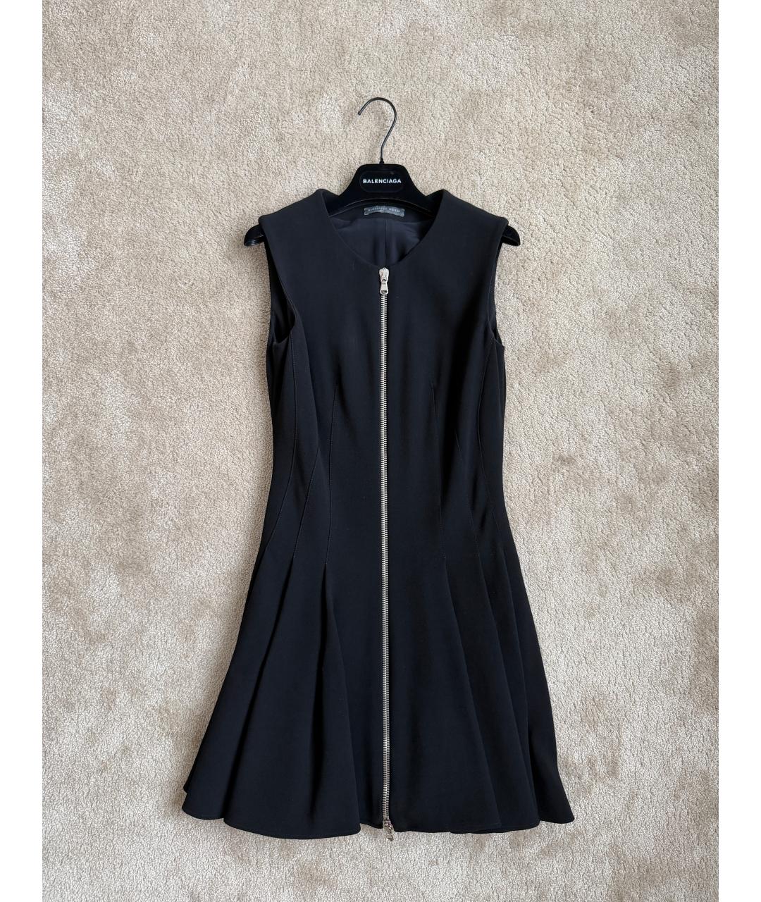 ALEXANDER MCQUEEN Черное платье, фото 2