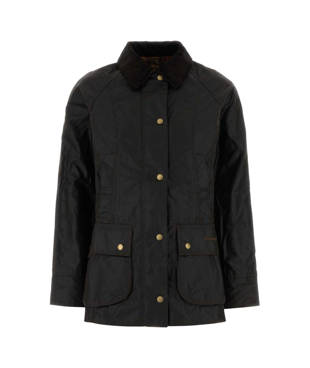 BARBOUR Коричневая хлопковая куртка, фото 1