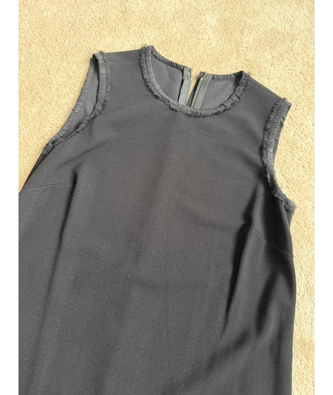 DOLCE&GABBANA Черное вискозное платье, фото 3