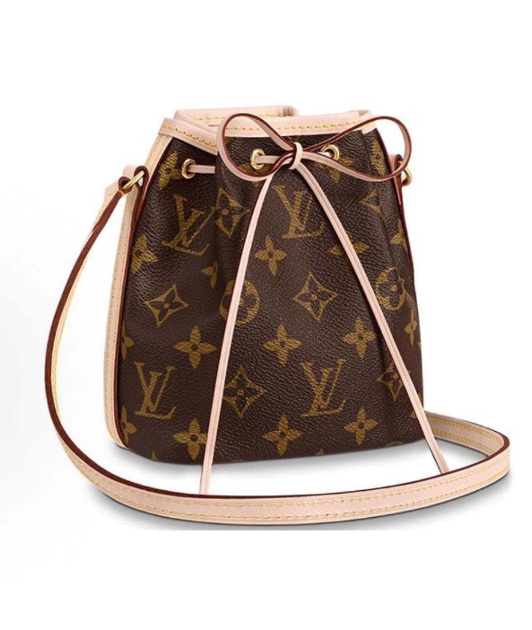 LOUIS VUITTON Коричневая сумка через плечо, фото 9