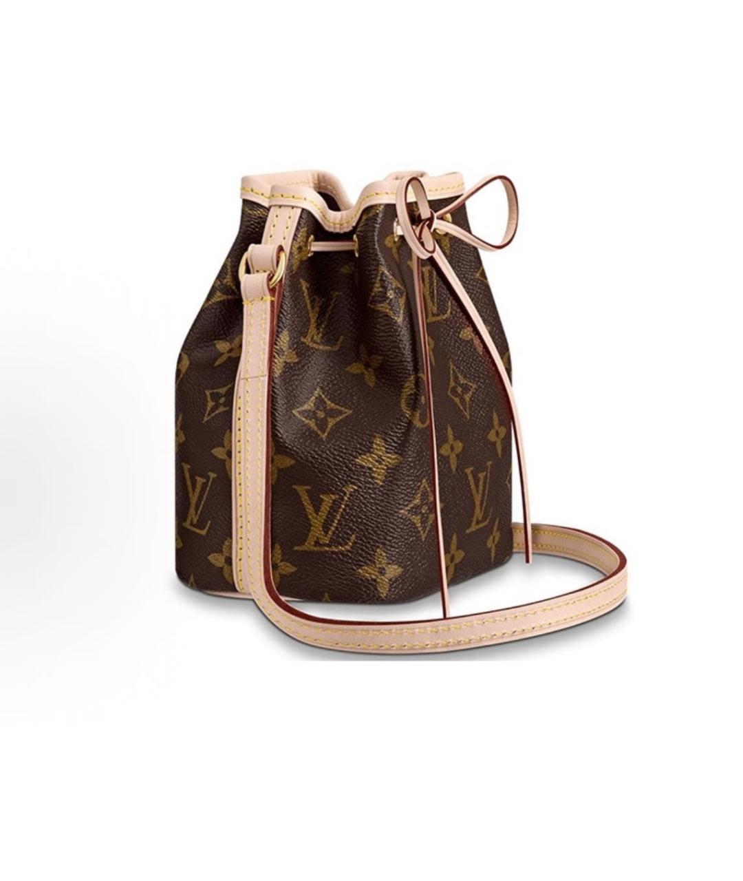 LOUIS VUITTON Коричневая сумка через плечо, фото 2