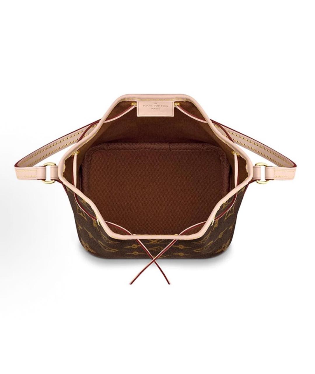 LOUIS VUITTON Коричневая сумка через плечо, фото 4