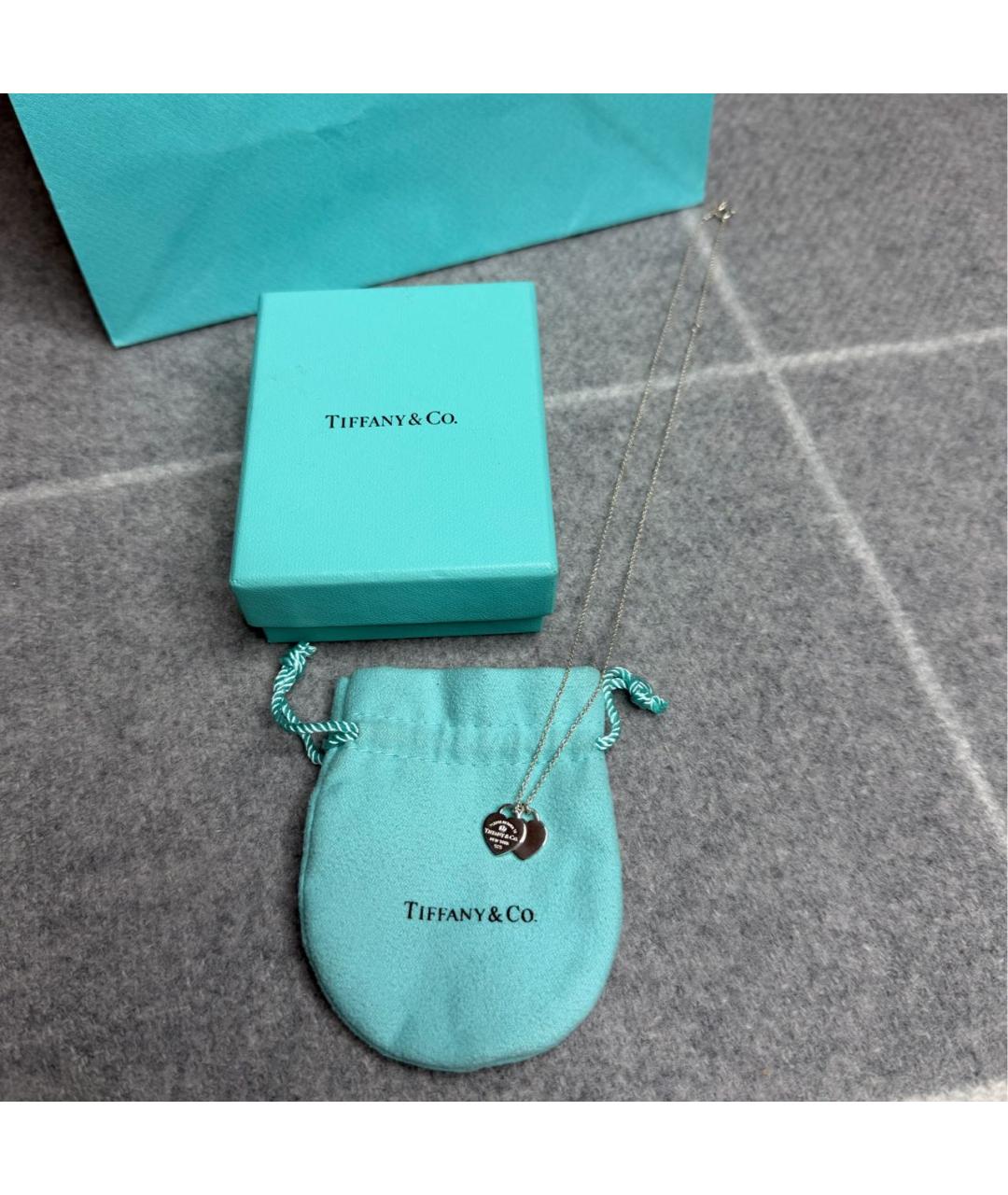 TIFFANY&CO Серебряная серебряная подвеска, фото 3