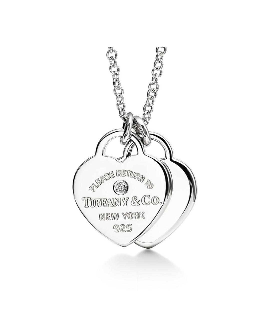 TIFFANY&CO Серебряная серебряная подвеска, фото 2