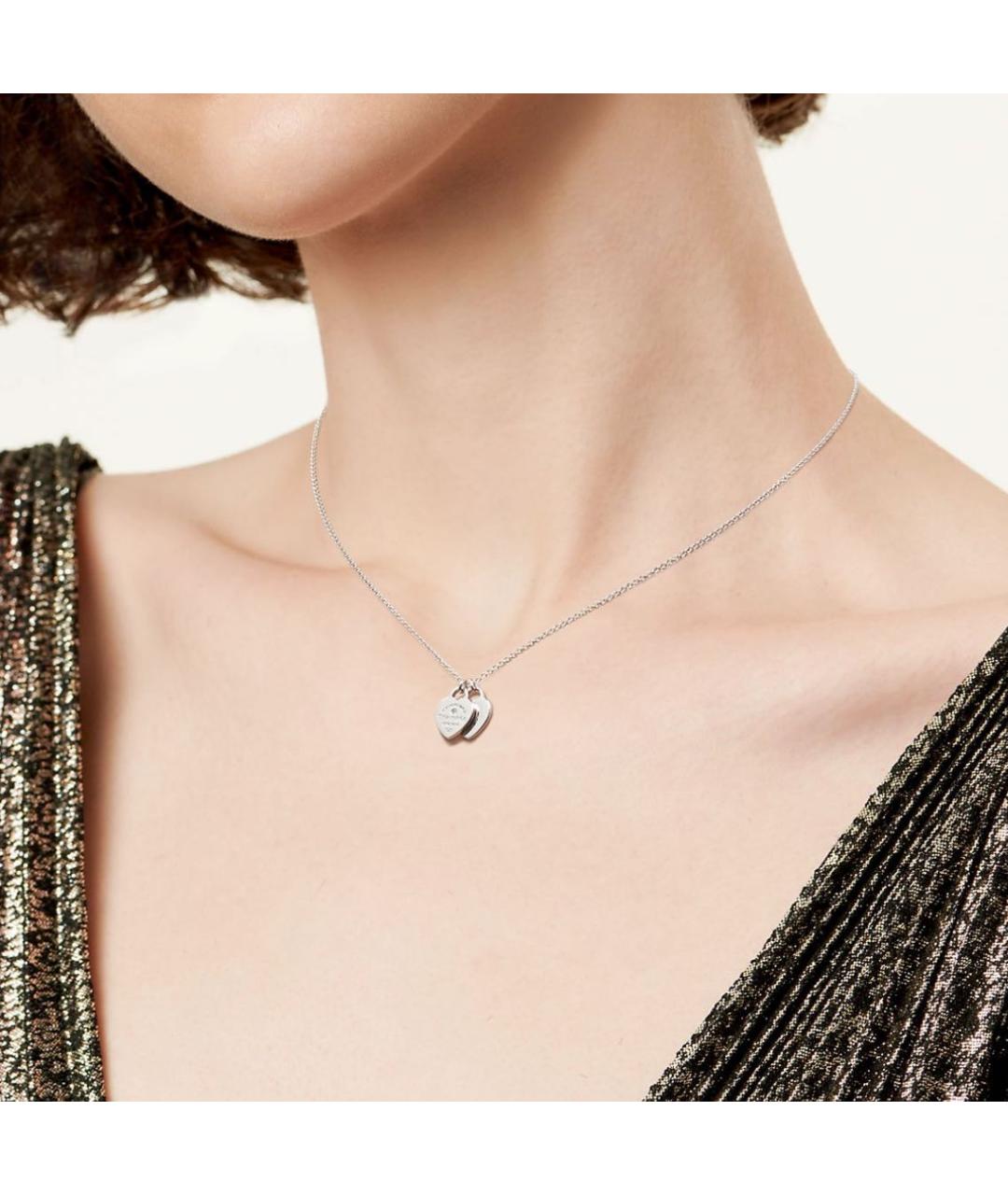 TIFFANY&CO Серебряная серебряная подвеска, фото 5