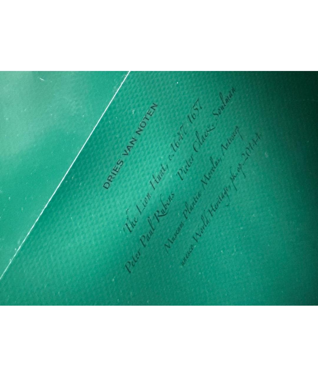 DRIES VAN NOTEN Зеленая сумка тоут, фото 8