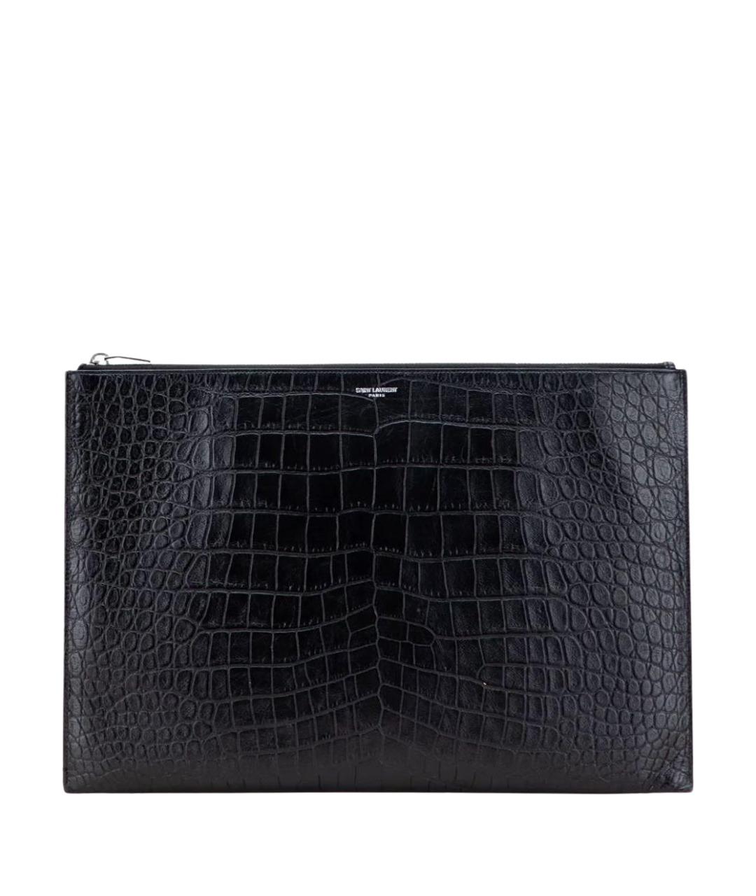 SAINT LAURENT Черная папка для документов, фото 1