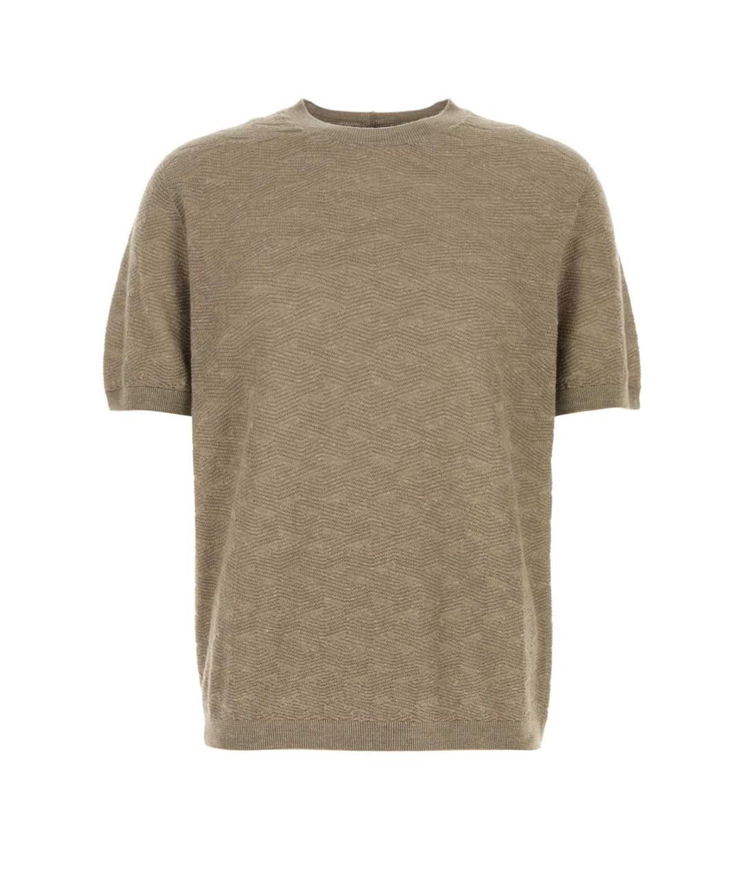 GIORGIO ARMANI Бежевый кашемировый джемпер / свитер, фото 1