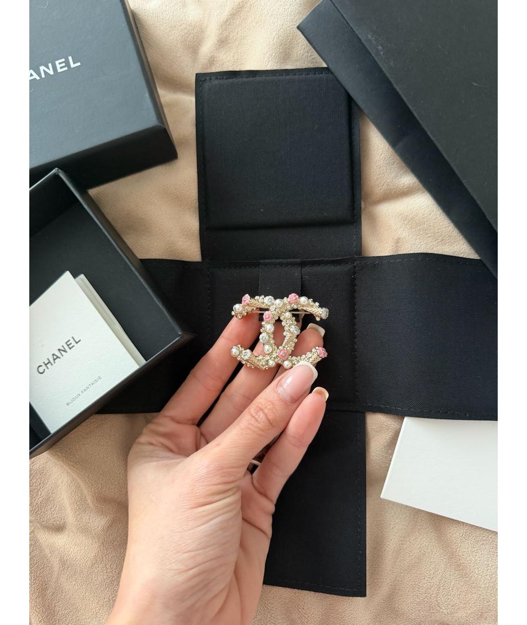 CHANEL Мульти металлическая булавка / брошь, фото 3