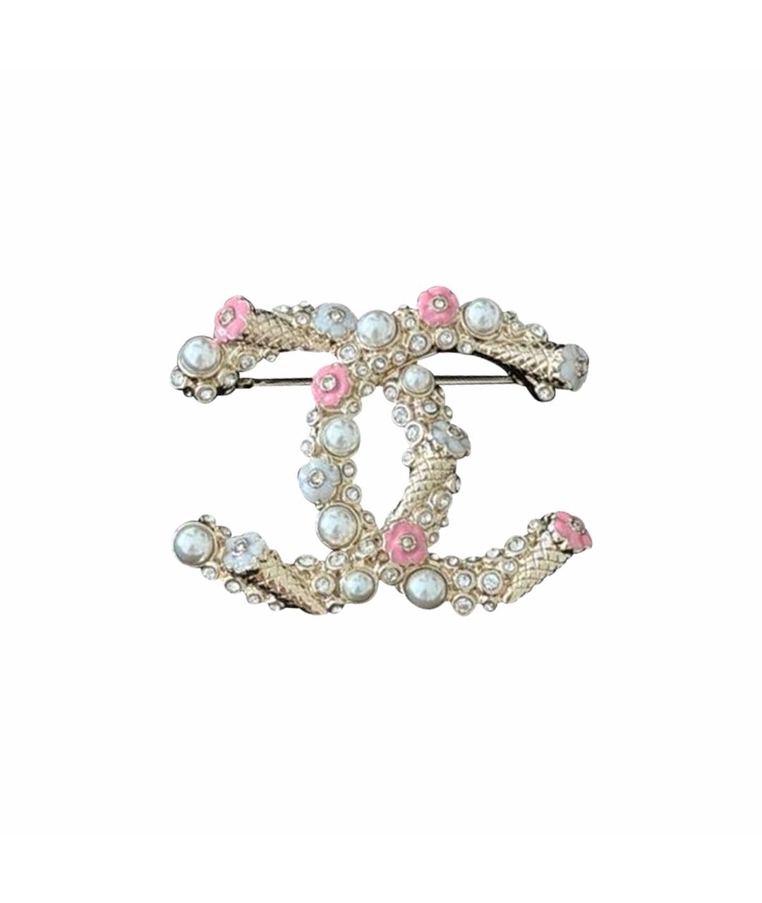CHANEL Мульти металлическая булавка / брошь, фото 1