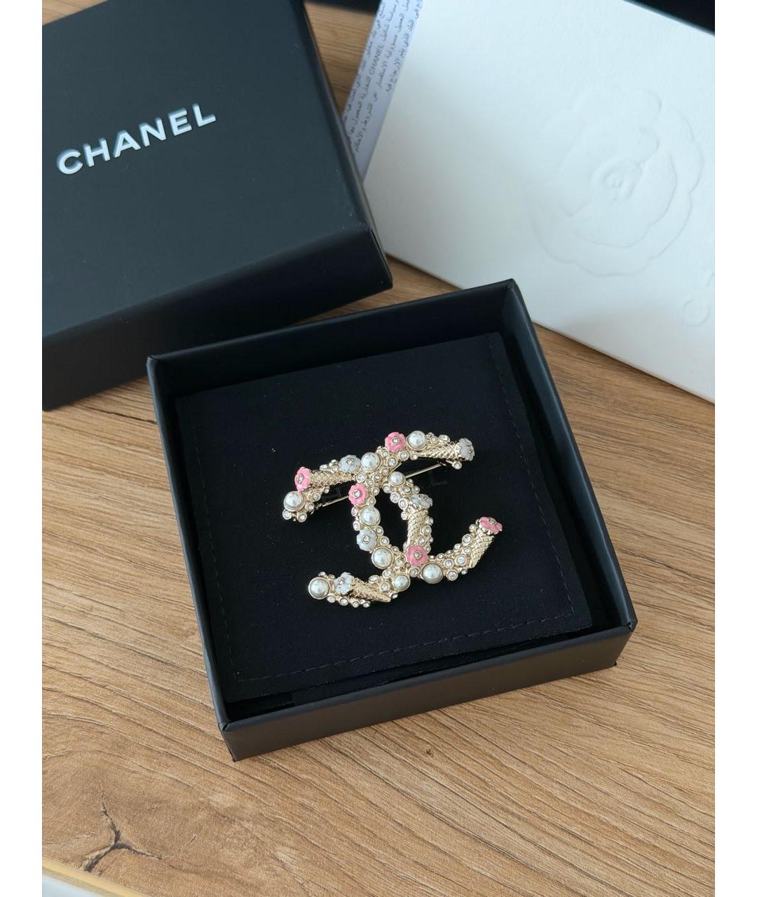 CHANEL Мульти металлическая булавка / брошь, фото 5