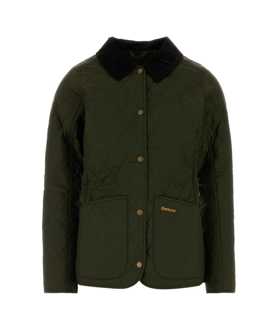 BARBOUR Зеленая полиамидовая куртка, фото 1
