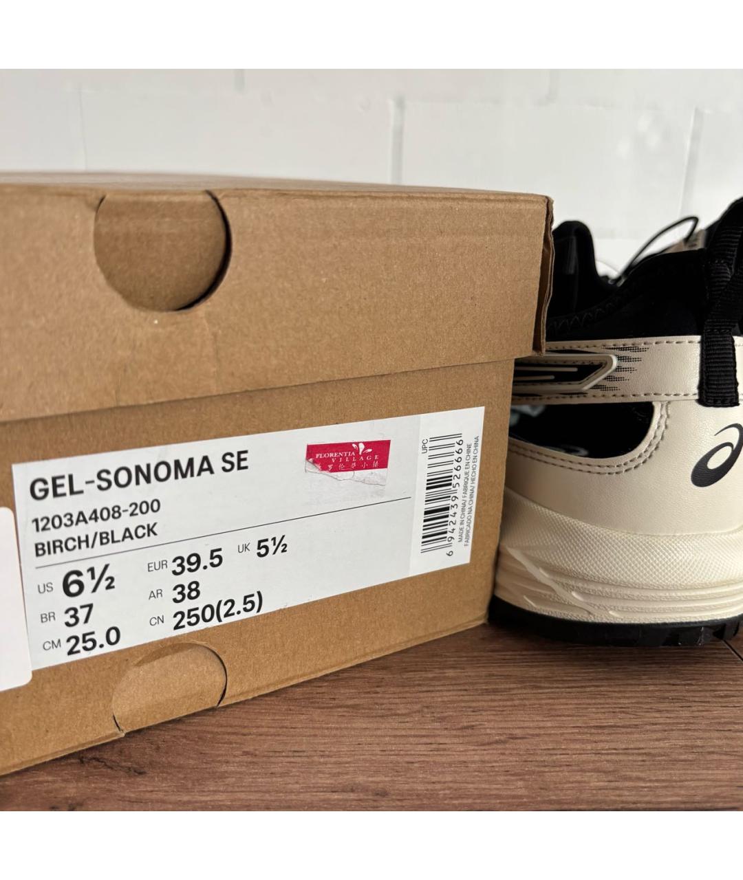 ASICS Белые кроссовки, фото 7