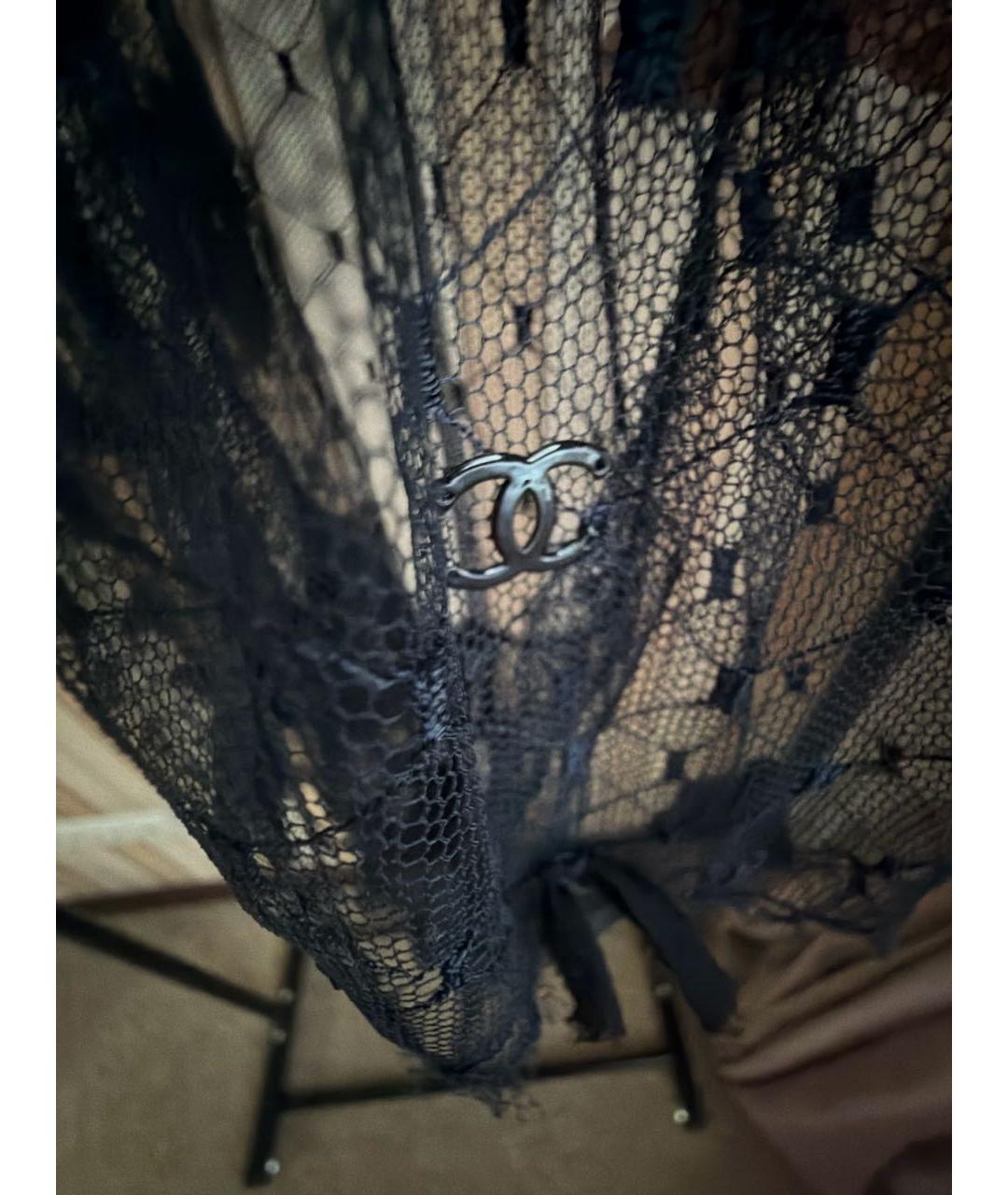 CHANEL Темно-синяя блузы, фото 4