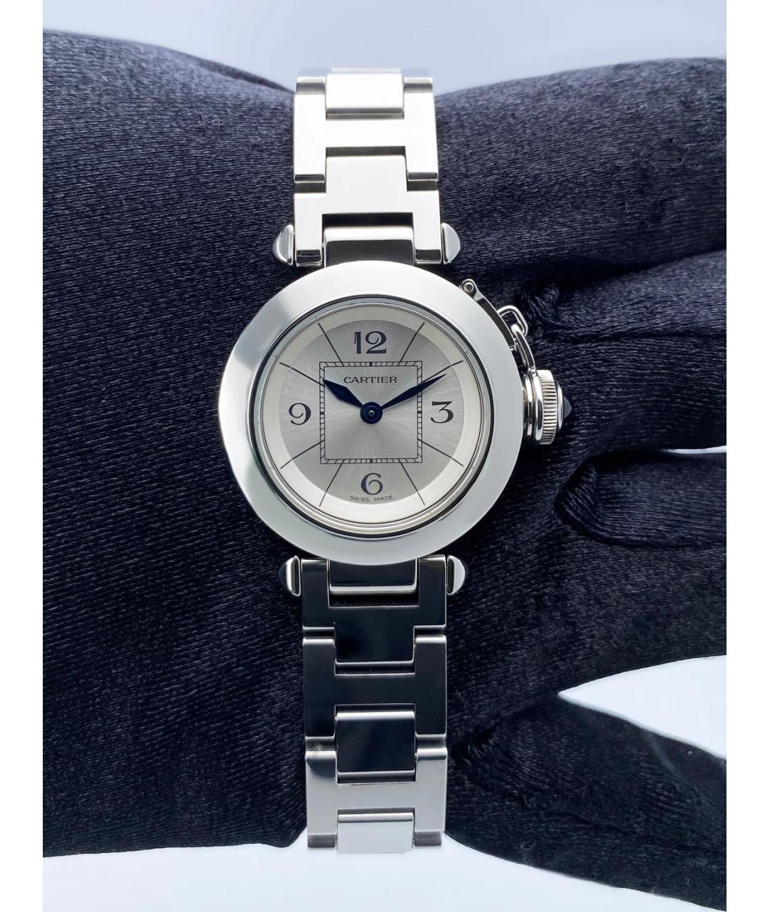 CARTIER Серебряные часы, фото 3