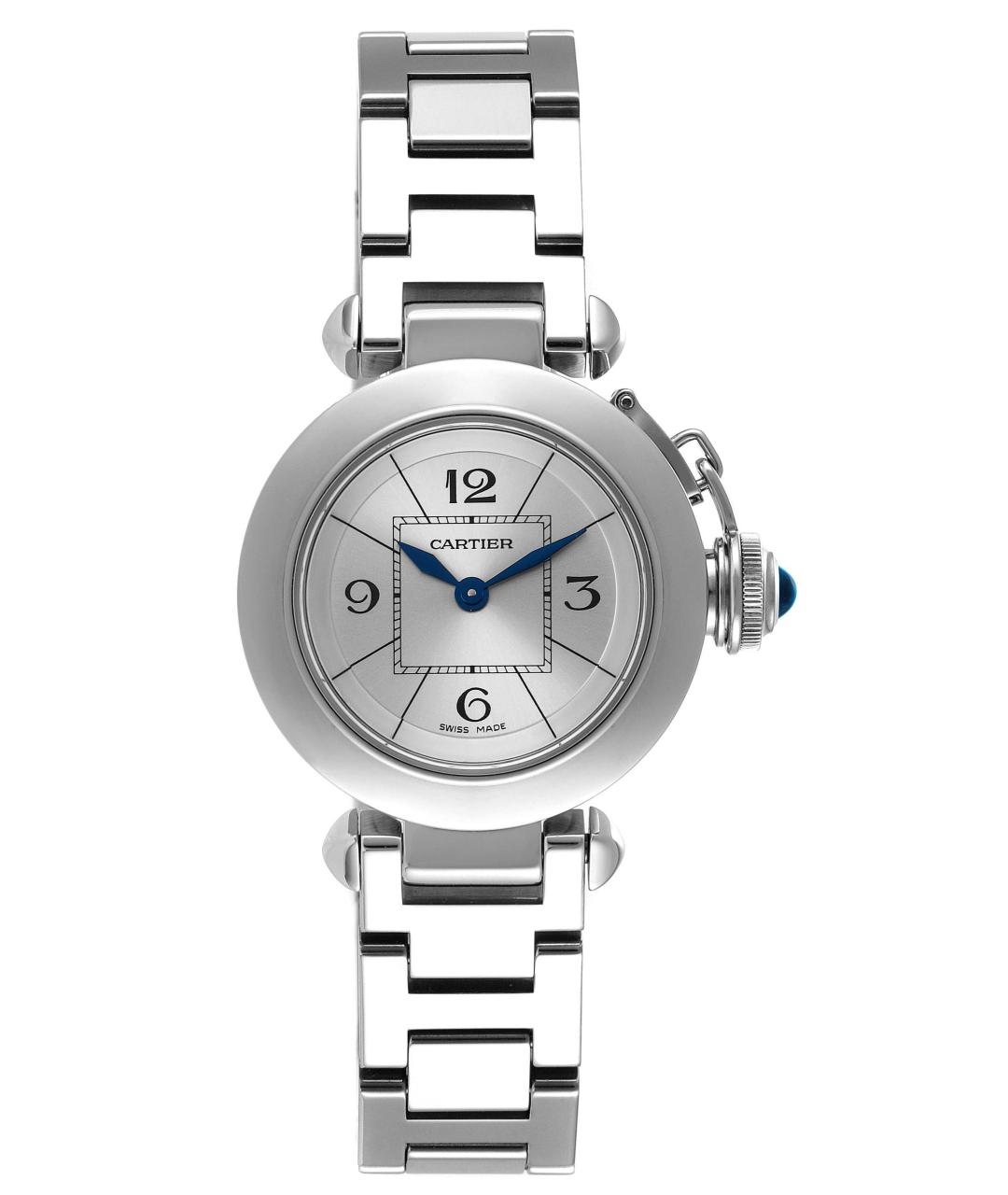 CARTIER Серебряные часы, фото 7