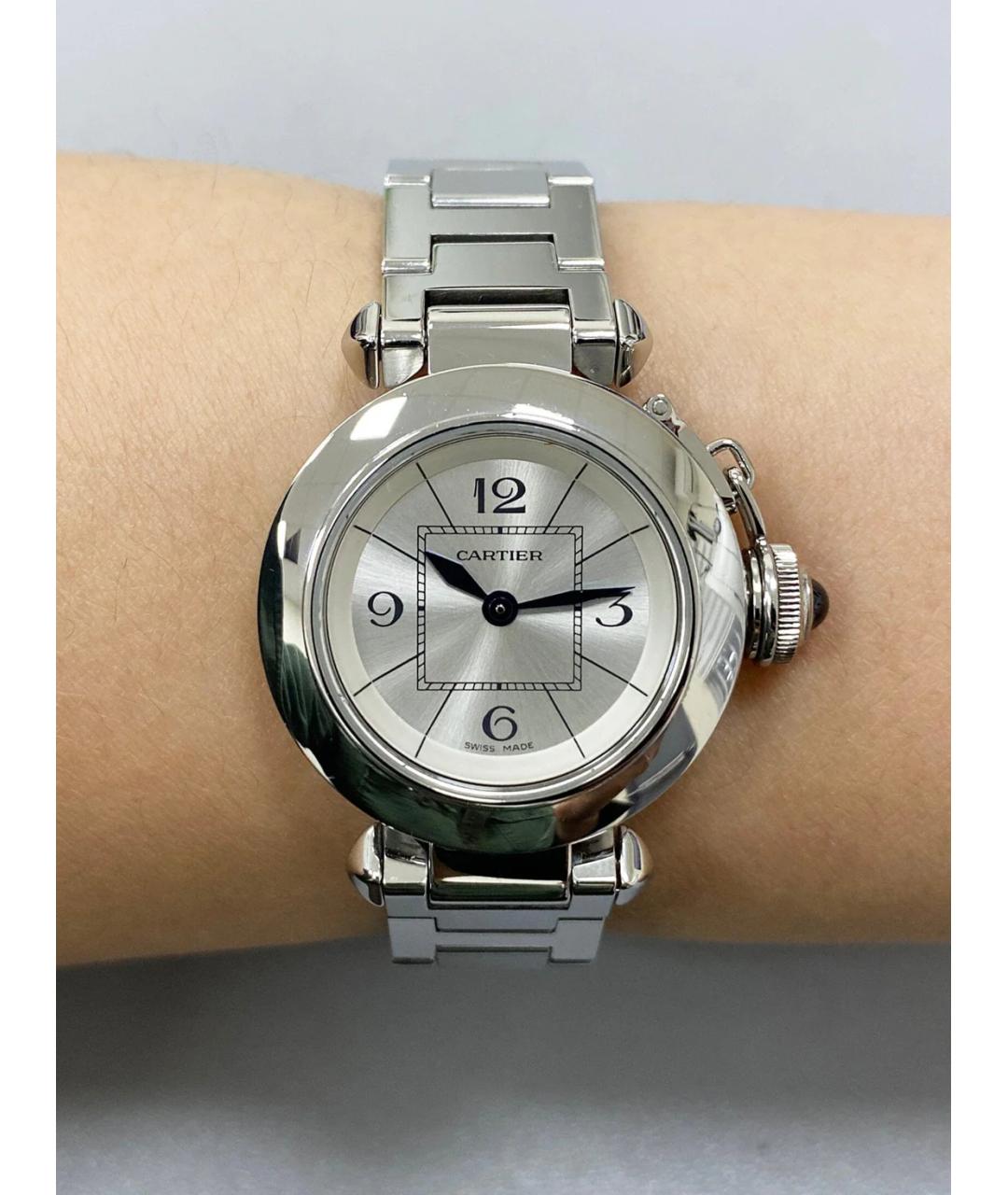 CARTIER Серебряные часы, фото 2