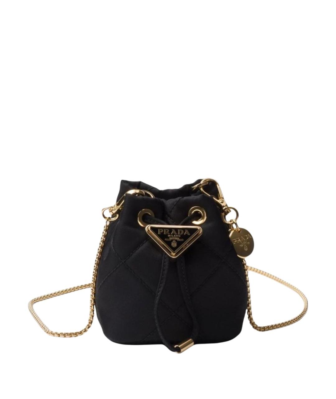 PRADA Черная сумка через плечо, фото 1
