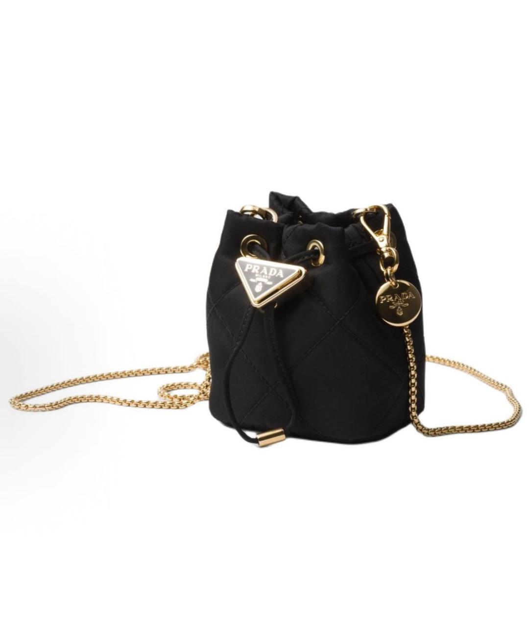PRADA Черная сумка через плечо, фото 2