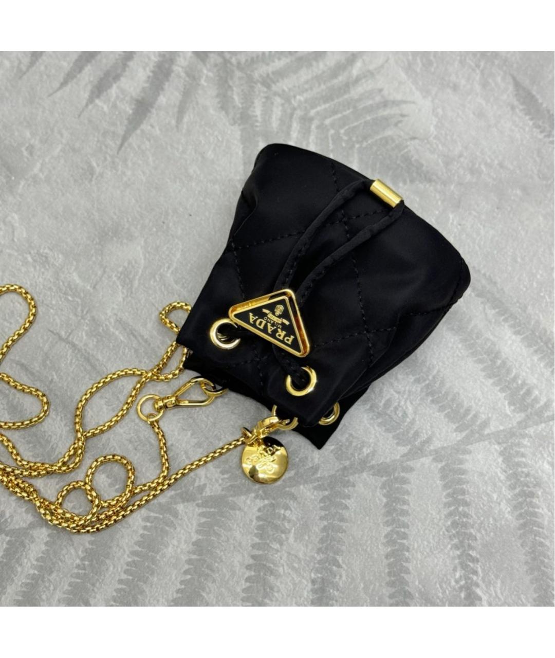 PRADA Черная сумка через плечо, фото 6