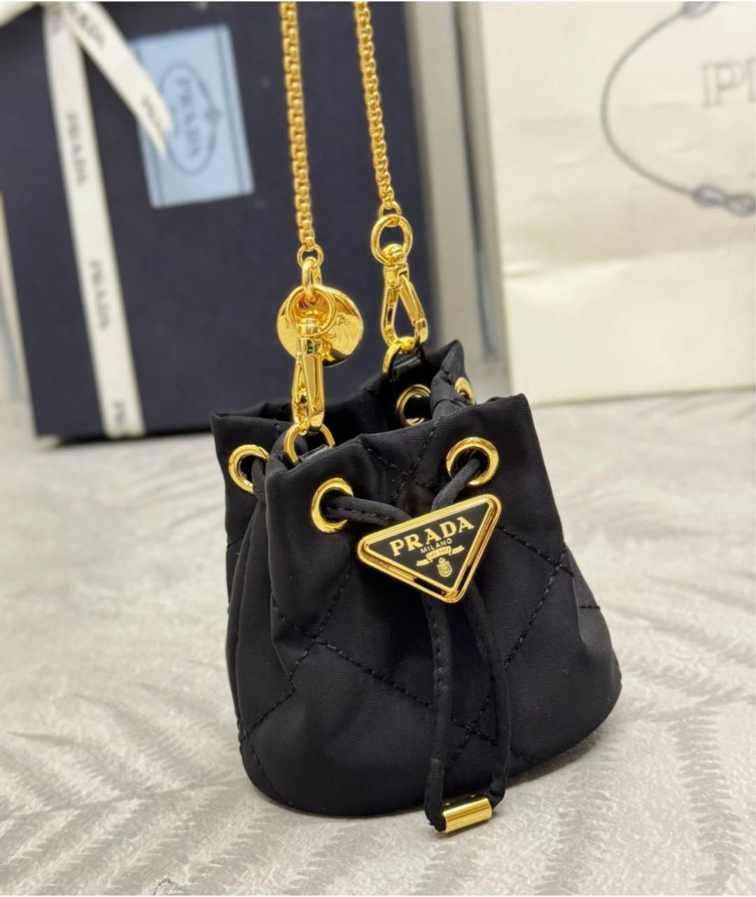 PRADA Черная сумка через плечо, фото 7